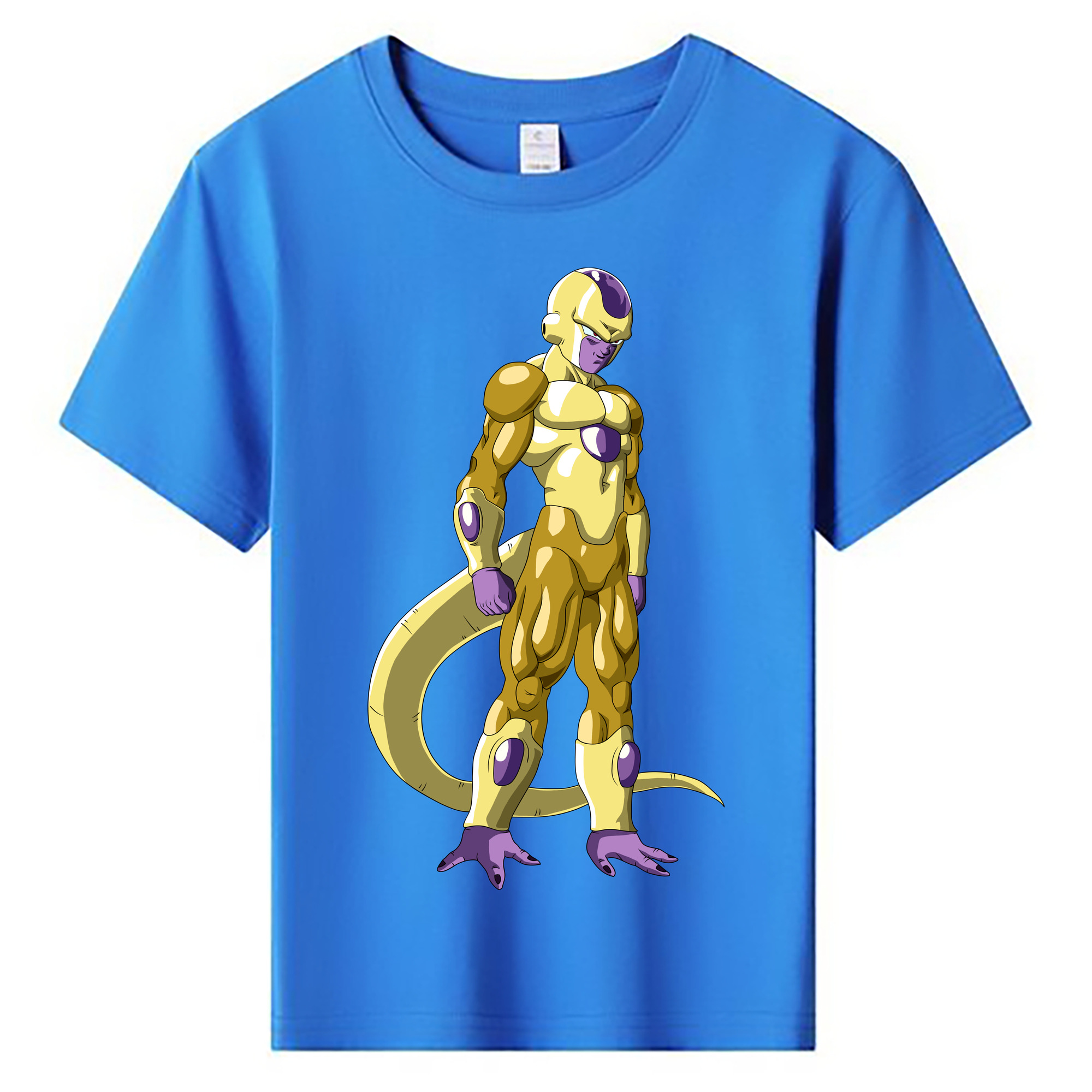 （画像用） ドラゴンボール フリーザ DRAGON BALL Frieza 綿100％キッズTシャツ（フロントプリント）